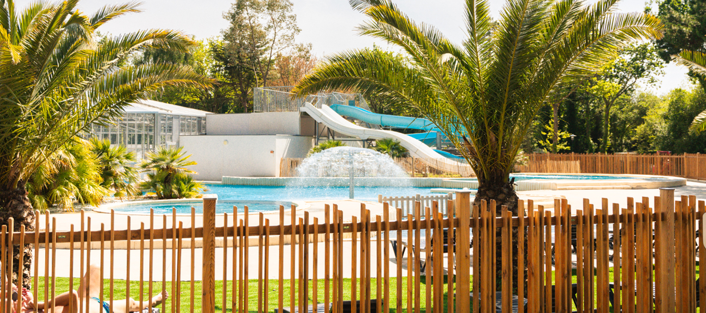 Espace aquatique du Bois de Bayadène, vue depuis le restaurant