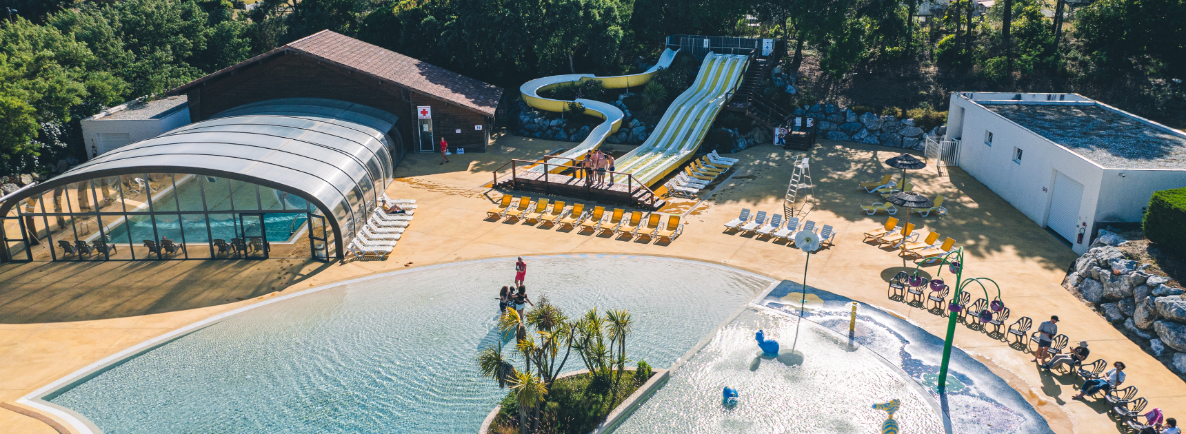 Complexe aquatique camping Mimizan Plage 