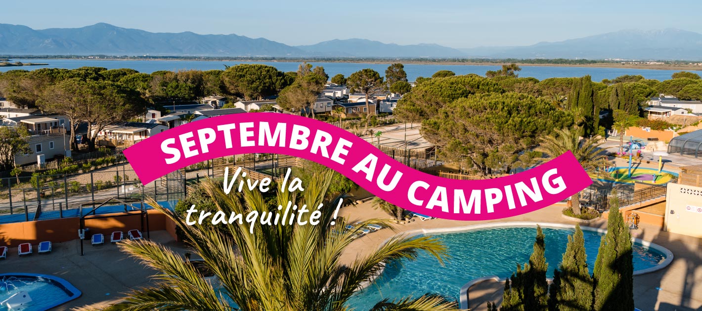 Septembre au camping Vive La Tranquillité