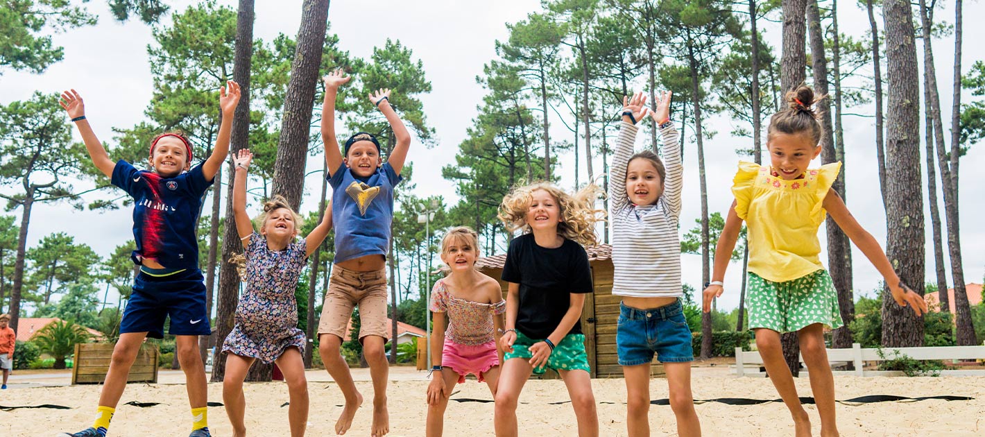 Les jeux au Club Enfants au camping Siblu les Oyats