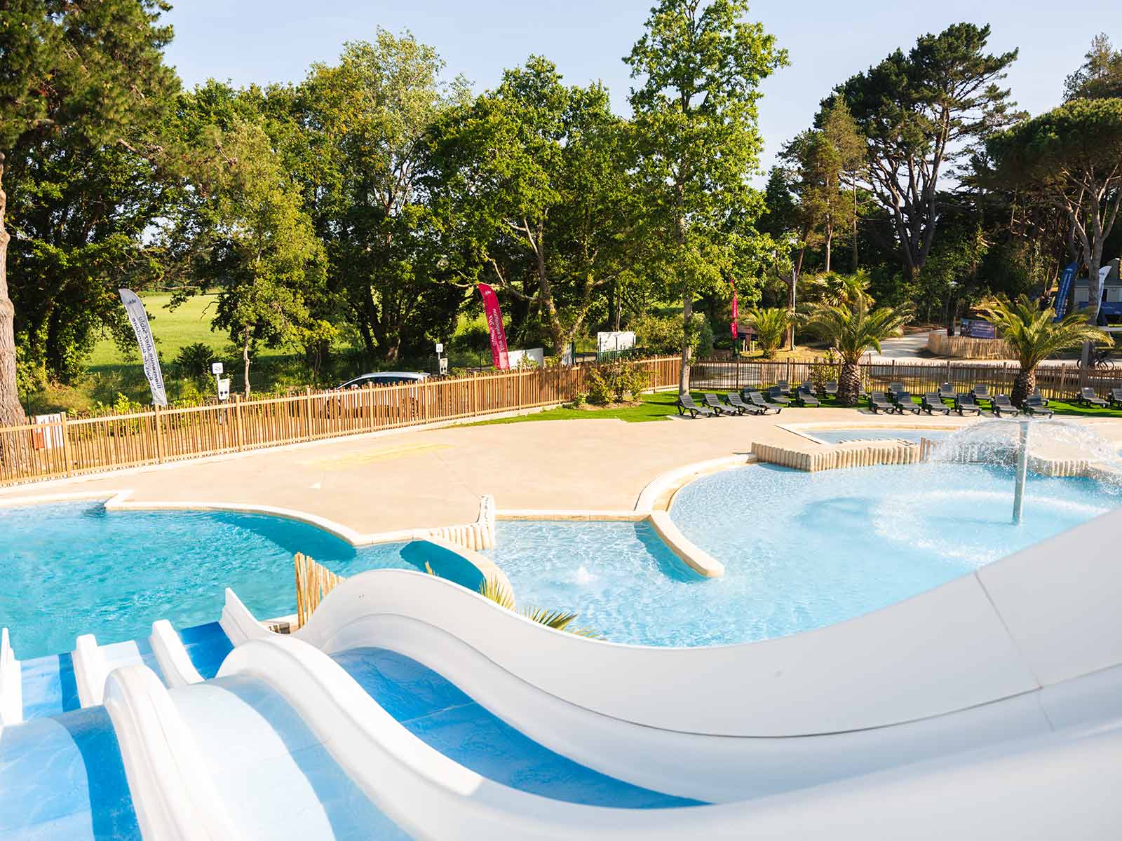 Le sublime complexe aquatique du camping Siblu Villages Bois de Bayadène 2