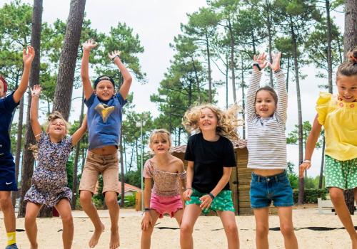 Les jeux au Club Enfants au camping Siblu les Oyats