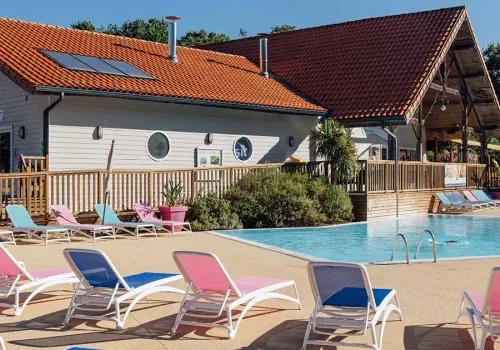 Espace extérieur Soulac piscine