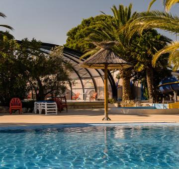 Piscine extérieure du camping Mer et Soleil d'Oléron