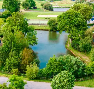 Domaine de Litteau vu en drone
