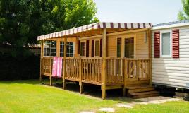 Les superbes mobil homes disponibles pour les vacanciers au camping Siblu Les Charmettes 