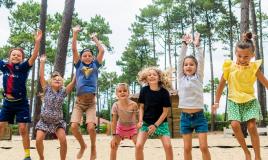 Les jeux au Club Enfants au camping Siblu les Oyats