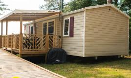 Les mobilhomes du camping Siblu Villages Bois de Bayadène 1