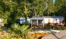 Les magnifiques mobilhomes du camping Siblu Villages Domaine de Kerlann 1