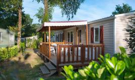 Les magnifiques mobilhomes du camping Siblu Villages Domaine de Kerlann 2