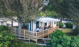 Les magnifiques mobilhomes du camping Siblu Villages Bonne Anse Plage 1