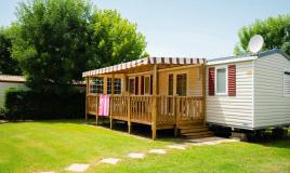 Les magnifiques mobilhomes du camping Siblu Villages Les Charmettes 3