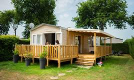 Les magnifiques mobilhomes du camping Siblu Villages Les Charmettes 2