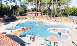 Le sublime complexe aquatique du camping Siblu Villages Le Lac à Mimizan 2