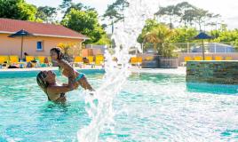 Le sublime complexe aquatique du camping Siblu Villages Les Oyats 1