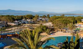 La magnifique vue aérienne du camping Siblu Villages Mar Estang 