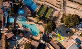 Le sublime complexe aquatique du camping Siblu Villages Mar Estang 1