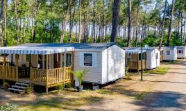 Les magnifiques mobilhomes du camping Siblu Villages Les Dunes de Contis 1