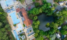 La magnifique vue aérienne du camping Siblu Villages Bois Dormant 1