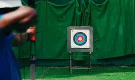 Le tire à l'arc au camping Siblu Les Pierres Couchées