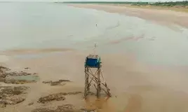 Plage pêche aux Pierres Couchées