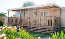 Un mobil home au camping Siblu Le Marisol