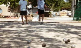 Petanque camping