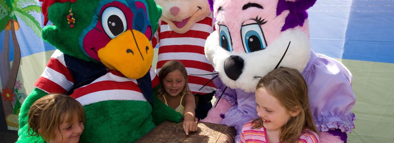 Mascottes du Club enfants du Bois de Bayadène