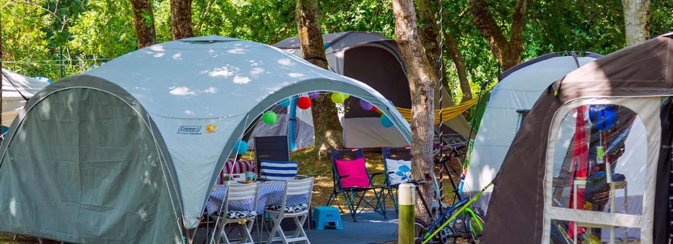 Emplacement de camping pour tente au camping La Pointe