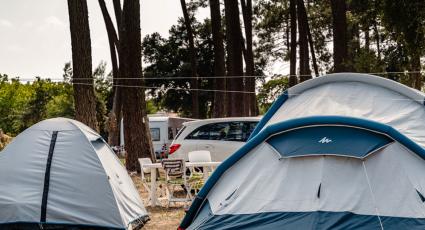 Emplacement de camping pour tente au camping de Contis