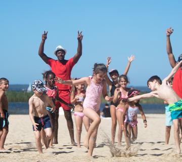 Animations Club Enfants sur la plage