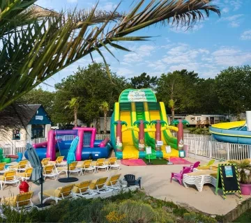 Le sublime complexe aquatique du camping Siblu Villages Domaine de Kerlann 3