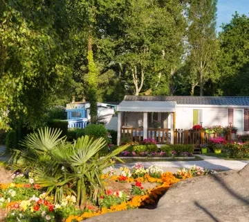 Les magnifiques mobilhomes du camping Siblu Villages Domaine de Kerlann 1