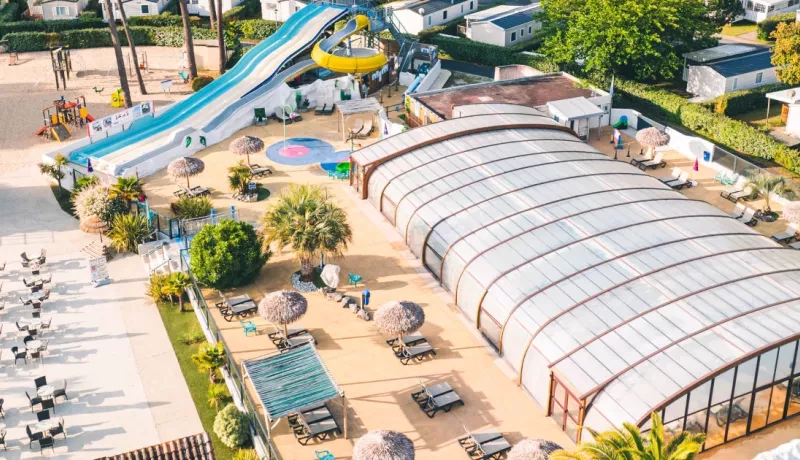 camping avec complexe aquatique