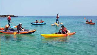 Faire une randonnée en kayak de mer