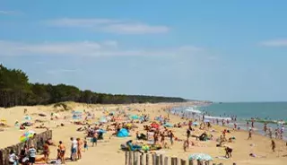 La plage de Pin de Cordouan