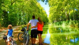 Longer le Canal du Midi en vélo