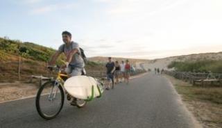 Biscarrosse à bicyclette