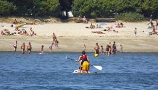 La plage de Kerleven