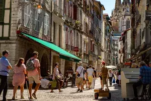 Se promener dans le vieux Bayonne