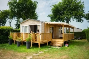 Les magnifiques mobilhomes du camping Siblu Villages Les Charmettes 2