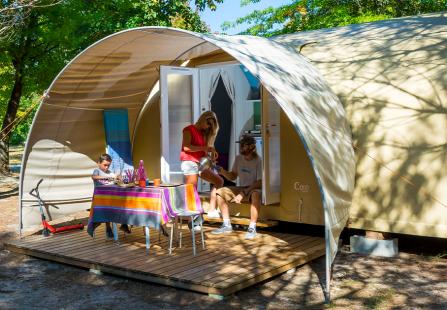Coco Lodge au camping du Lac à Siblu