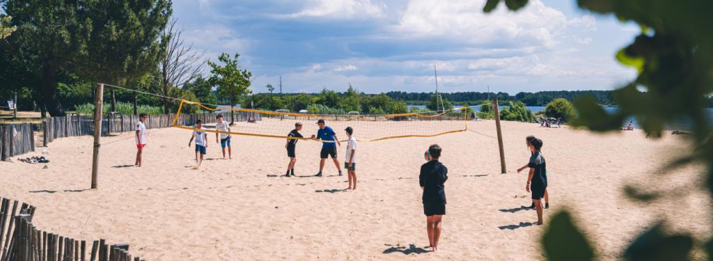 volley au camping