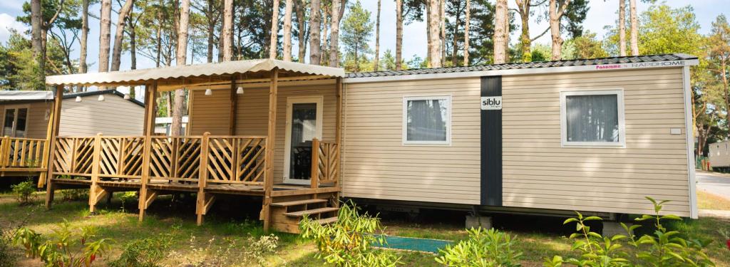 Les mobilhomes du camping Siblu Villages Bois de Bayadène 2