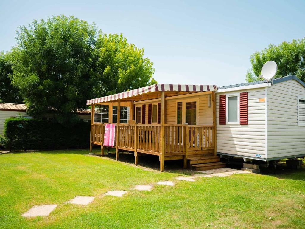 Les magnifiques mobilhomes du camping Siblu Villages Les Charmettes 3