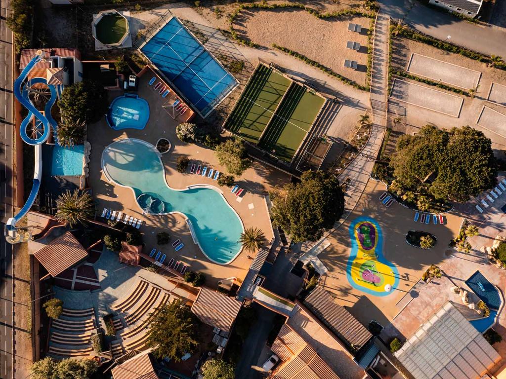 Le sublime complexe aquatique du camping Siblu Villages Mar Estang 1