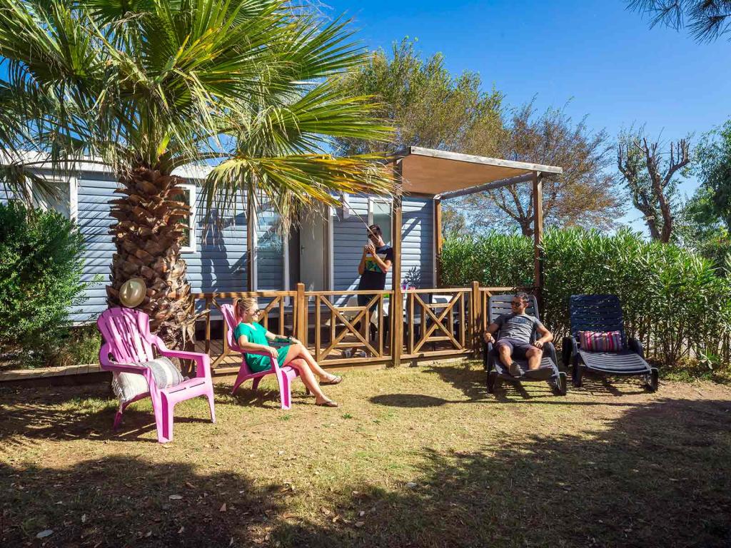 Les magnifiques mobilhomes du camping Siblu Villages Le Marisol 1