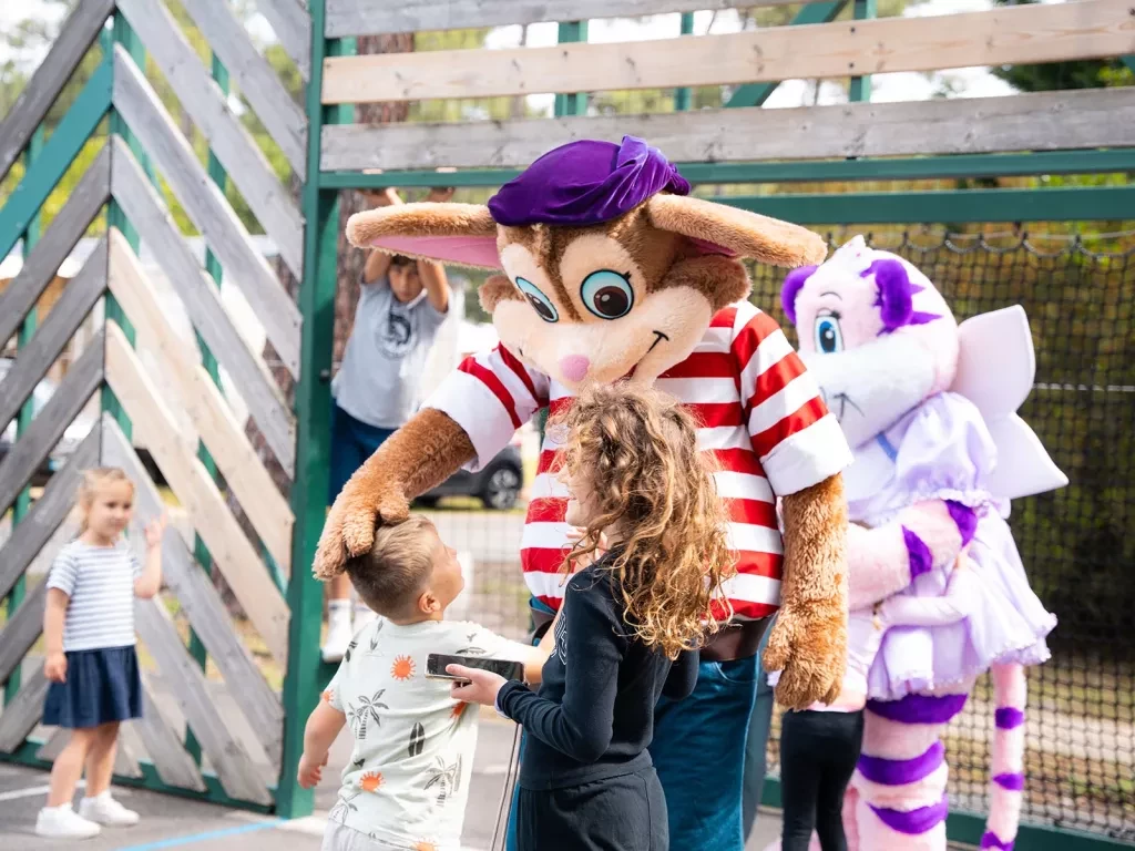 Les Mascottes au camping Siblu Villages Les Embruns