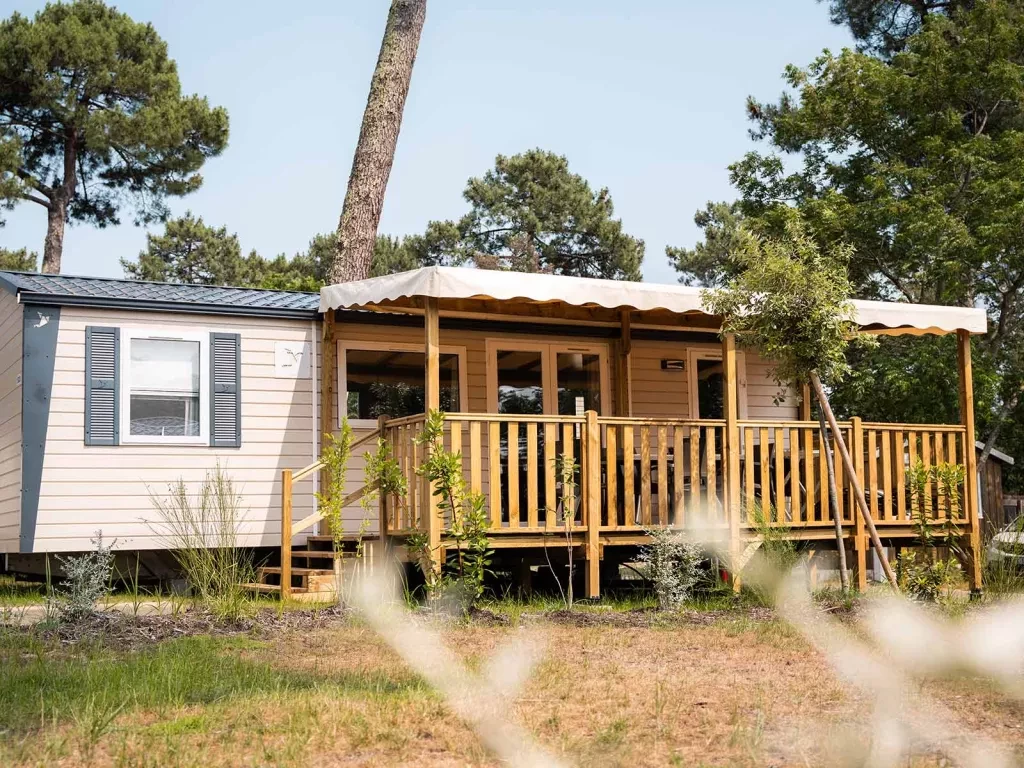 Mobil home au camping Siblu Villages Les Embruns