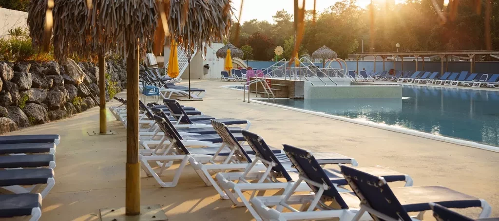 Camping Capbreton piscine